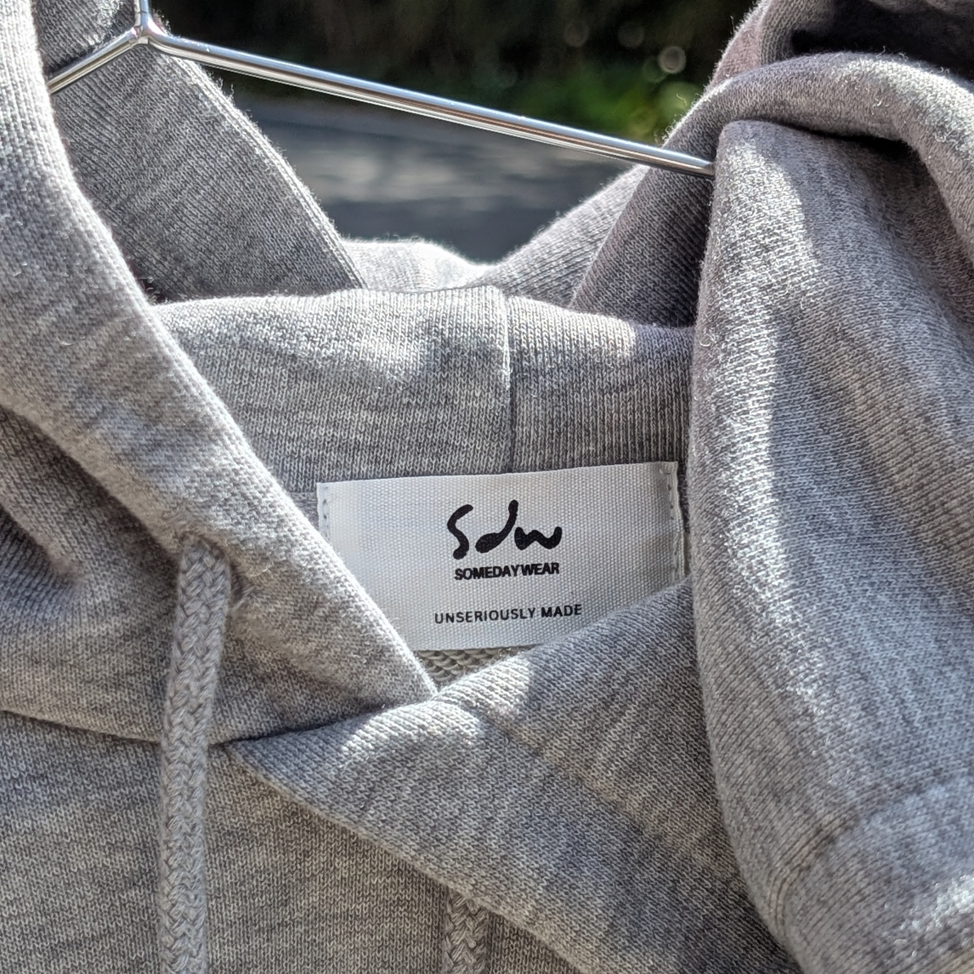 Grey hoodie you’ll reach for without thinking. Made from heavyweight cotton blend, this hoodie feels soft on the inside with enough weight to keep you warm without overheating. Comfortable on its own or layered, it’s the kind you end up wearing more often than planned.