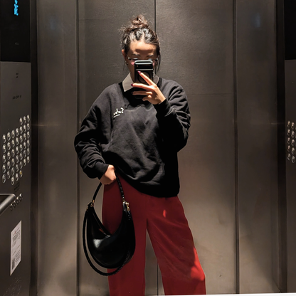 Someday is now sweatshirt - Made from heavier cotton and soft blends, these are pieces you reach for without thinking. Comfortable, easy to move in, and made to be worn often, at home, outside, or in between.
