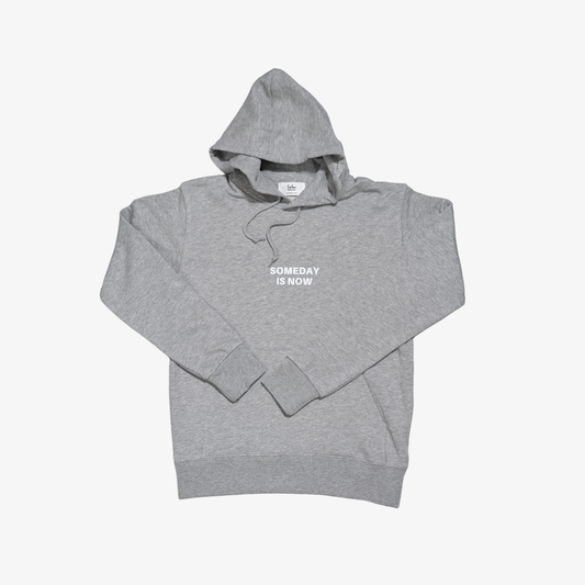 Grey hoodie you’ll reach for without thinking. Made from heavyweight cotton blend, this hoodie feels soft on the inside with enough weight to keep you warm without overheating. Comfortable on its own or layered, it’s the kind you end up wearing more often than planned.