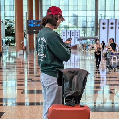 Out Of Office Whenever Sweatshirt — Green